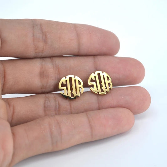Earrings with Initials