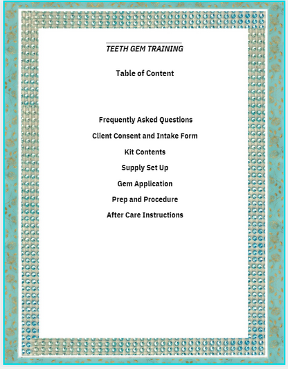 Tooth Gems Manual